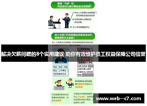 解决欠薪问题的8个实用建议 助你有效维护员工权益保障公司信誉 解决欠薪问题的8个实用建议 助你有效维护员工权益保障公司信誉