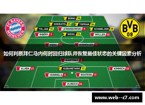 如何判断拜仁马内何时回归球队并恢复最佳状态的关键因素分析